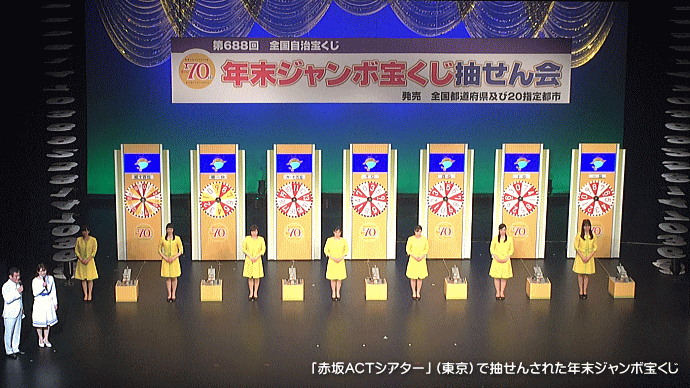 令和6年年末ジャンボ宝くじ2024抽選結果 第1031回全国自治宝くじ